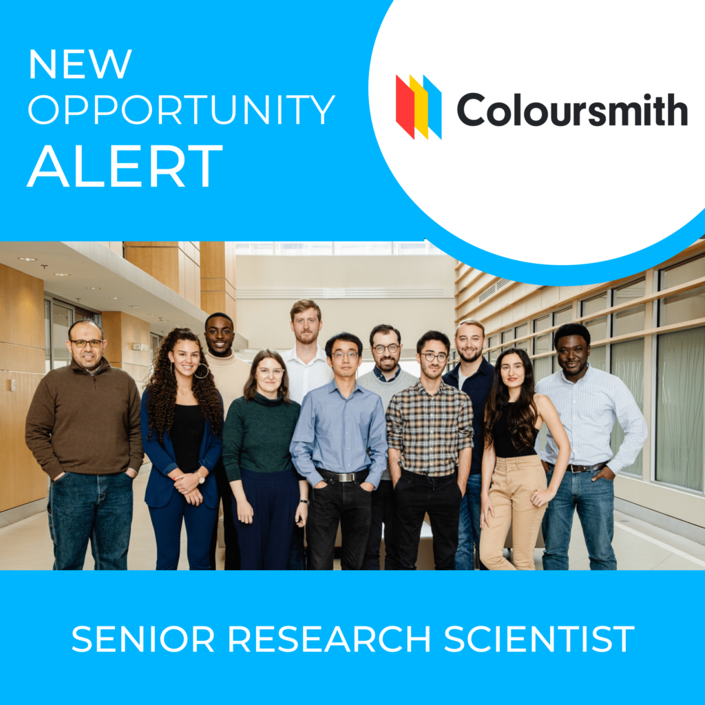Coloursmith - Senior Research Scientist