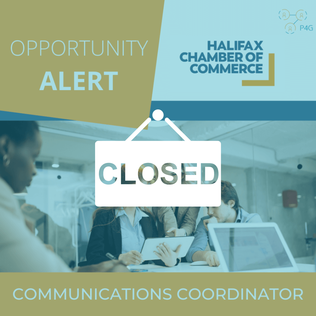 Halifax Chamber of Commerce - Communications Coordinator