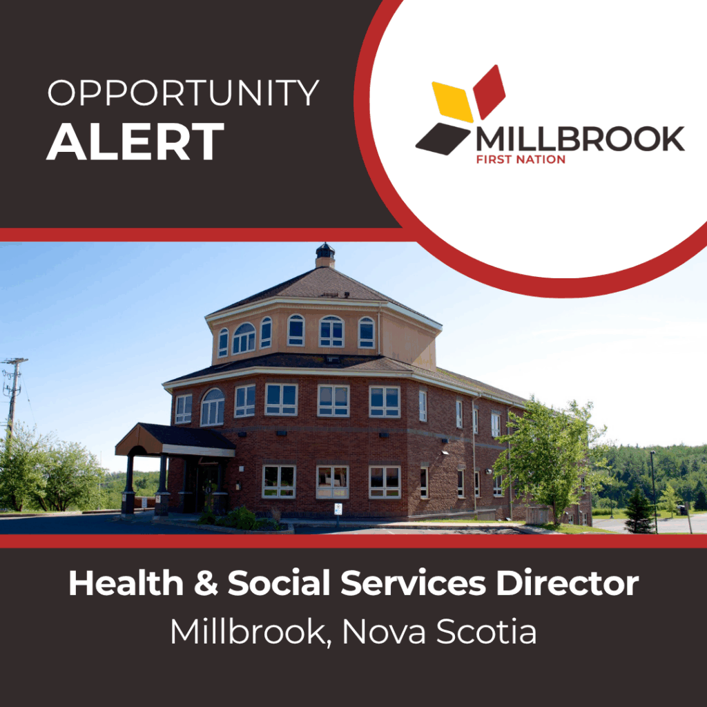 Health & Social Services Director - Millbrook First Nation Website Tile
