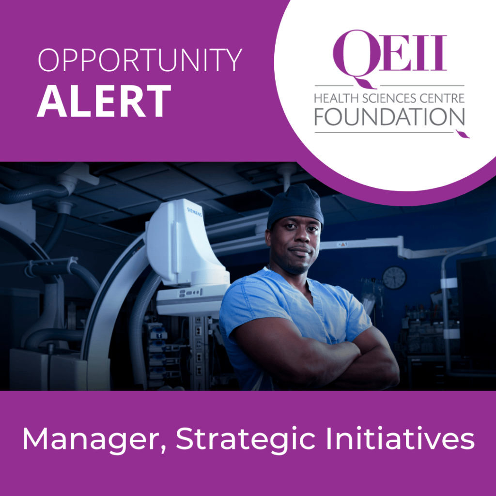 QEII Manager, Strategic Initiatives