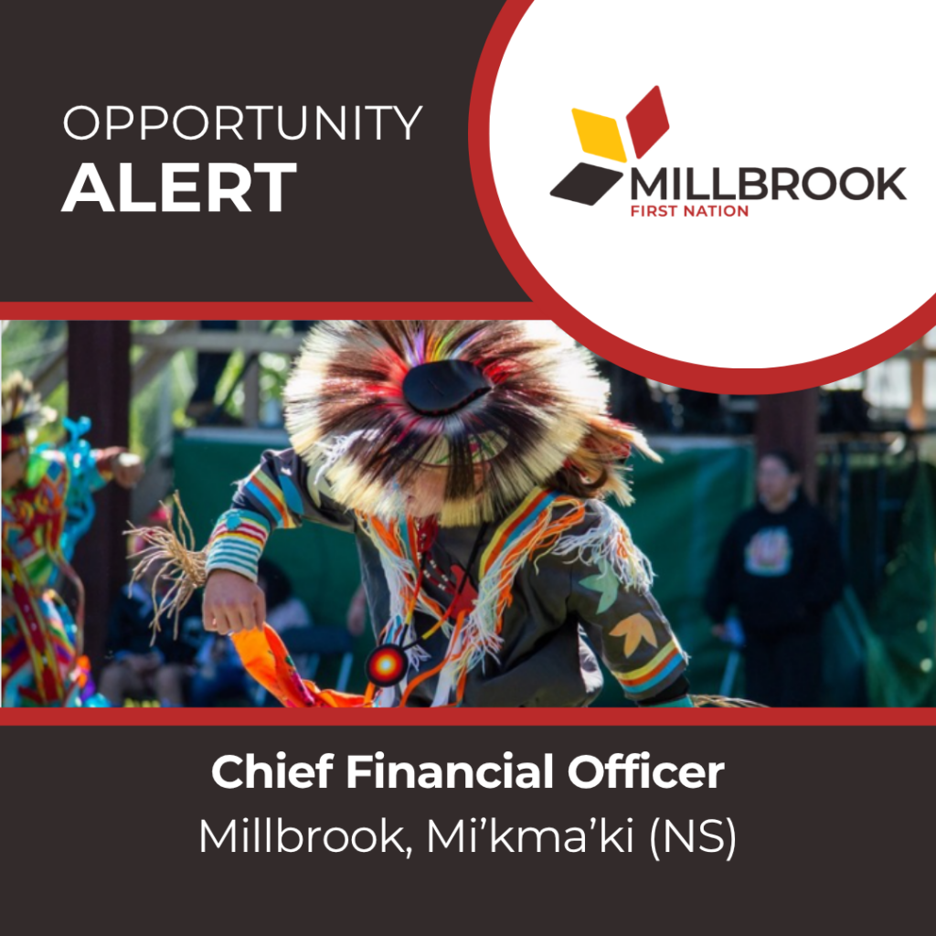Chief Financial Officer - Millbrook First Nation Chief Financial Officer - Millbrook First Nation Cover Image