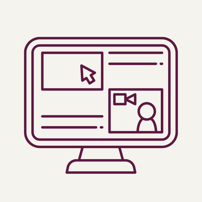Online Learning Icon